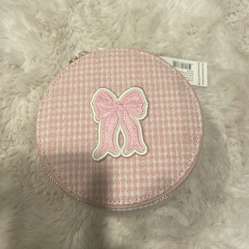 Stoney clover shimmer pink and oven jewelry box